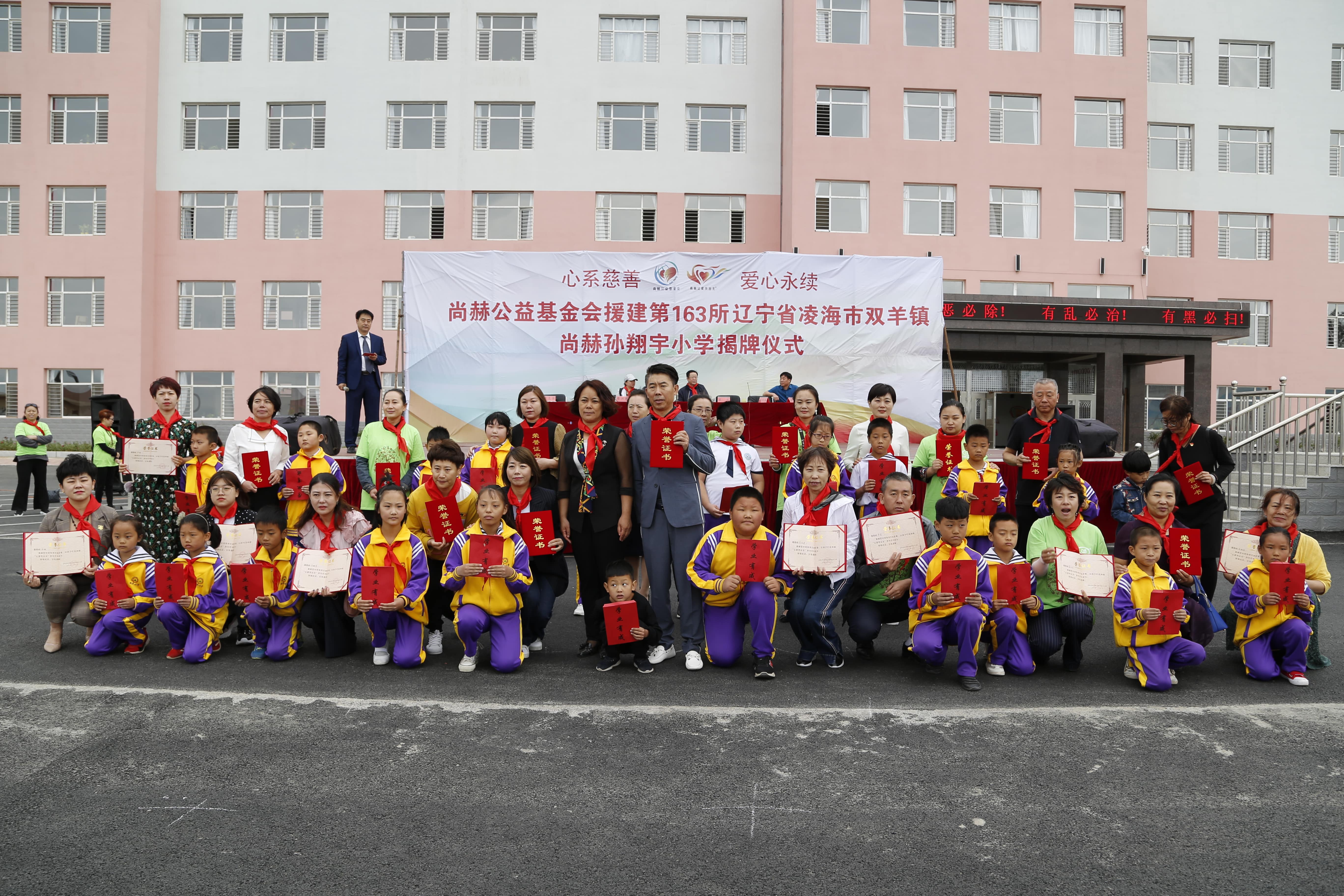 第163所 凌海市双羊镇九州官方网站平台（中国）官方网站孙翔宇小学